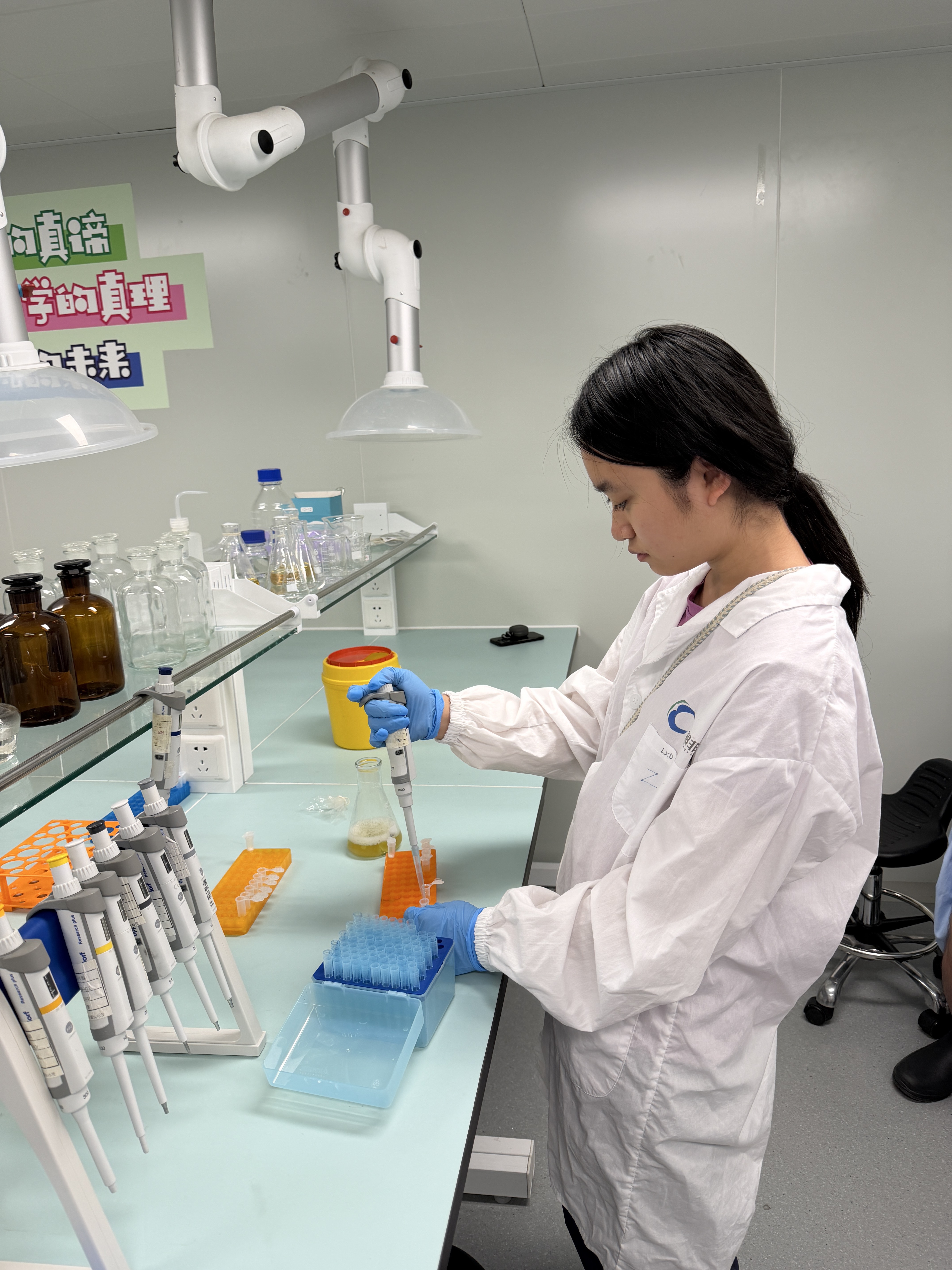 Adding in enzymes